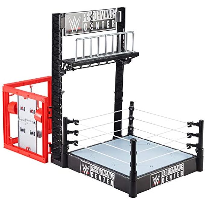 WWE مجموعة مركز الأداء WWE WREKKIN: صالة رياضية، سقالات قابلة للطي وحلبة GGB65 - Image 1